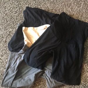 Lot of 3 pairs of maternity leggings